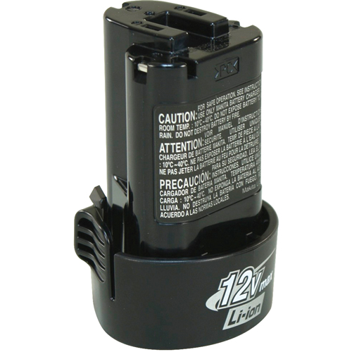 Bloc-piles, Lithium-ion, 12 V, 1,3 A Ontario Packaging