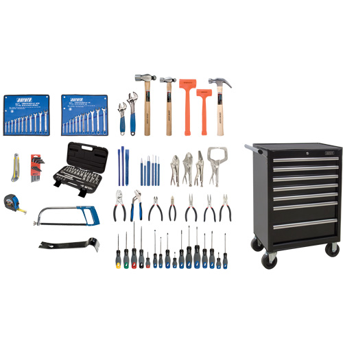 Intermediate Tool Set with Steel Chest, 112 Pieces Ontario Packaging