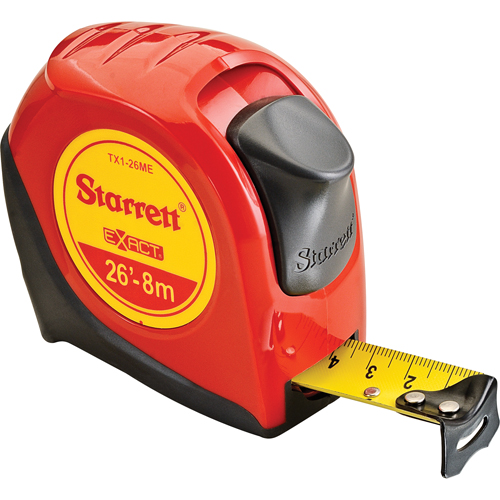 Control Series Measuring Tape, 1" x 26', 1/16" Graduations Ontario Packaging
