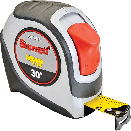 KTXP Series Measuring Tapes, 1" x 30', 1/16" Graduations Ontario Packaging