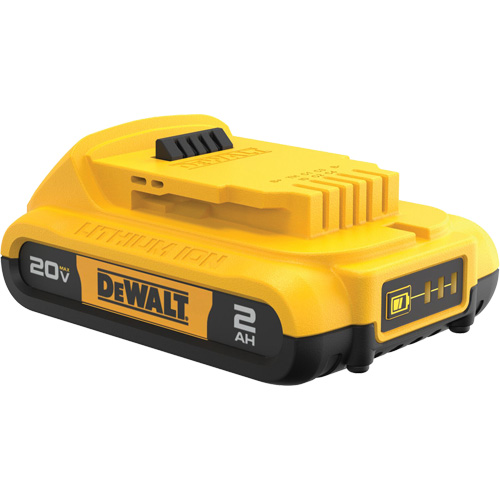 Bloc-piles 20 V Max* Compact XR, Lithium-ion, 20 V, 2 A Ontario Packaging