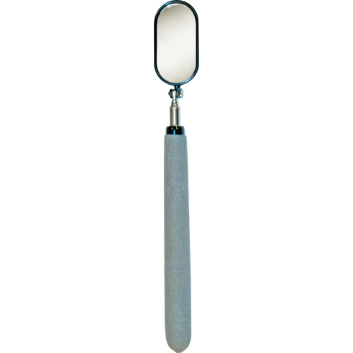 Inspection Mirror, Oval, 1-1/2" L x 1-1/4" W, Telescopic Ontario Packaging