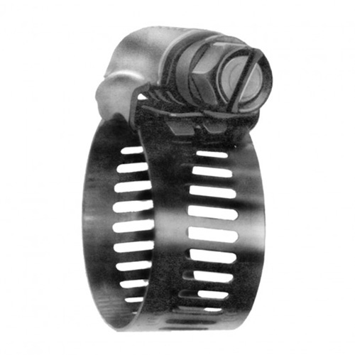 Colliers de serrage pour tuyaux - Collier de serrage & vis en acier inoxydable, Dia. min 0.563, Dia. max 1-1/4" Ontario Packaging