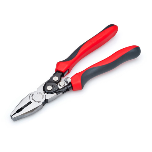 Pro Series Dual Material Lineman's Compound Action Cutting Pliers Ontario Packaging