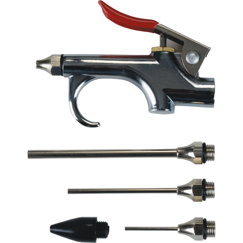Blow Gun Kit with 5 Interchangeable Tips Ontario Packaging