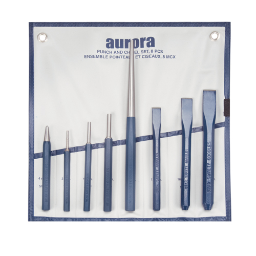 Punch and Chisel Set, 8 Pieces Ontario Packaging