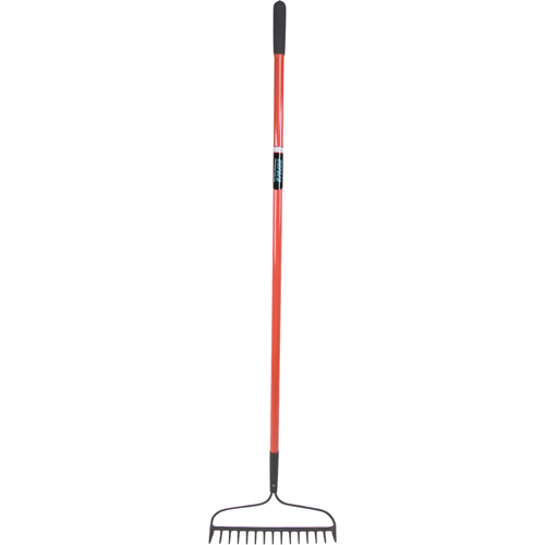 Heavy-Duty Bow Rakes, Fibreglass Handle, 15 Tines Ontario Packaging