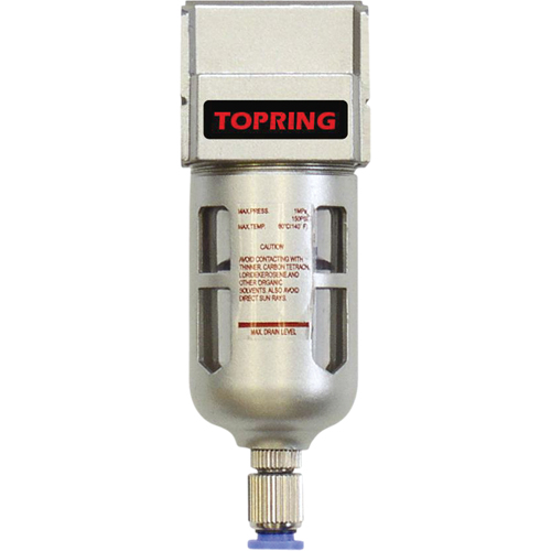 Filters, Modular, 1/2" NPTF, Automatic Drain, For Water Ontario Packaging