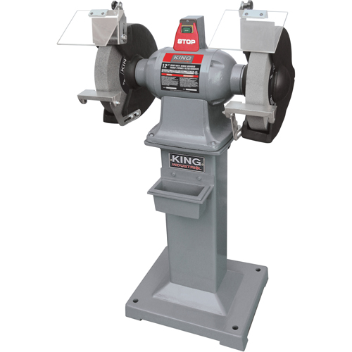 Heavy-Duty Bench Grinder With Floor Stand Ontario Packaging