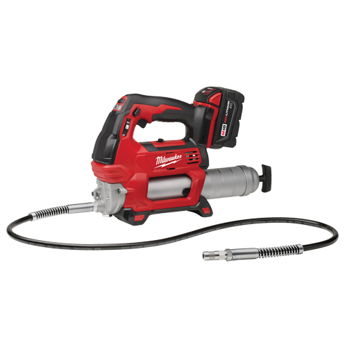 M18 Cordless 2-Speed Grease Gun Kit, Lithium-Ion, 18 V Ontario Packaging