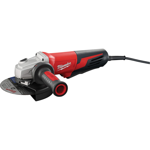 Small Paddle No-Lock Angle Grinder, 6", 120 V, 13 A, 9000 RPM Ontario Packaging