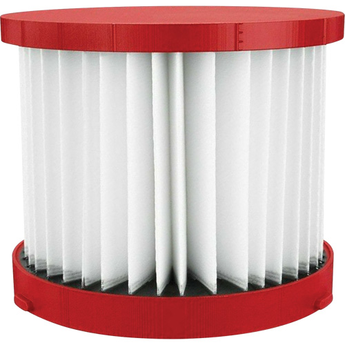 Dry Vacuum Filter, Hepa, Fits 1.6 - 2.5 US gal. Ontario Packaging