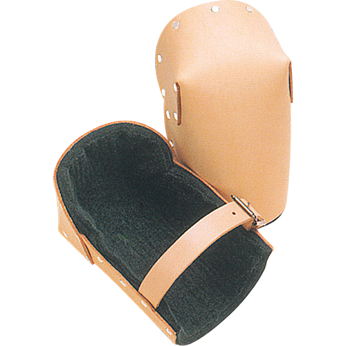 Hard Shell Knee Pads, Buckle Style, Leather Caps, Foam Pads Ontario Packaging