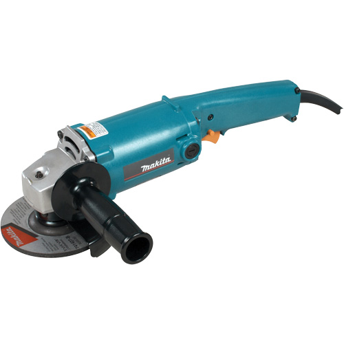 Angle Grinder with Two-Stage AC/DC Safety Trigger Switch, 5", 120 V, 10 A, 12000 RPM Ontario Packaging