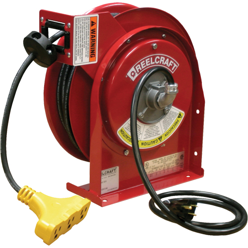 Cord Reels, 45', SJEOOW, 12 Gauge, 15 A Ontario Packaging