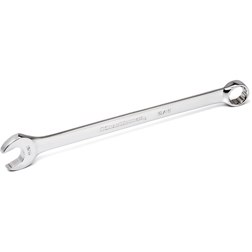 12-Point Long Pattern Combination Wrench, 12 Point, 1-1/2", Chrome/Polished Finish Ontario Packaging