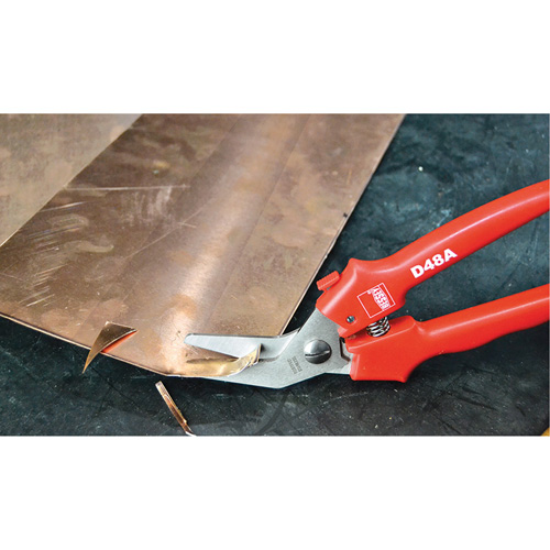 Cisaille d&eacute;sax&eacute;e polyvalente, Longueur de coupe de 1-5/8", Coupe Droit Ontario Packaging