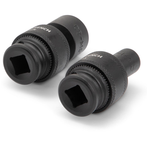 Jeu de 15 douilles m&eacute;triques flexibles universelles &agrave; chocs 3/8" &agrave; 6 pans Ontario Packaging