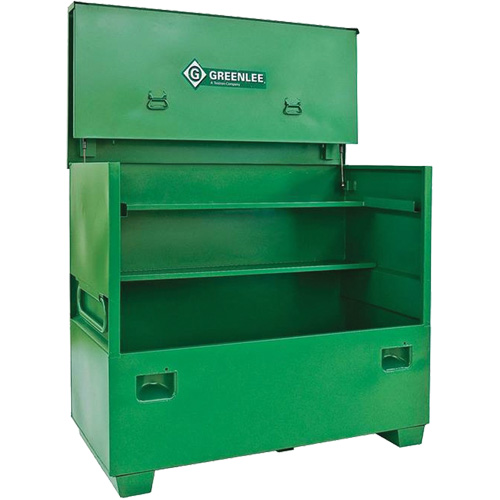 Jobsite Chest, 60" W x 30" D x 48" H, Green Ontario Packaging