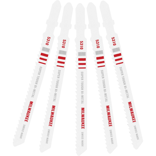 Lame de scie sauteuse, Bim&eacute;tal, Tige en T, 4" lo, 10 dents par pouce Ontario Packaging