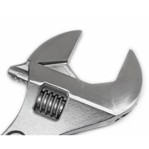 Cl&eacute; &agrave; manche conique r&eacute;glable — emball&eacute; sur carte, 24" lo, la max. 2-7/16"/62 mm, Chrome/Poli Ontario Packaging