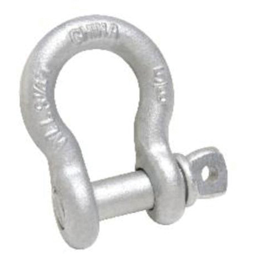 Anchor Shackle, 3/16", Screw Pin, Hot Dip Galvanized Ontario Packaging