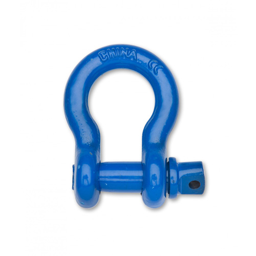 Farm Clevis Anchor Shackle, 7/8", Screw Pin, Coated Ontario Packaging