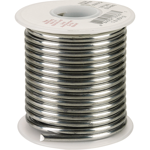 Common Solder, Lead-Based, 50% Tin 50% Lead, Solid Core, 0.0625" Dia. Ontario Packaging