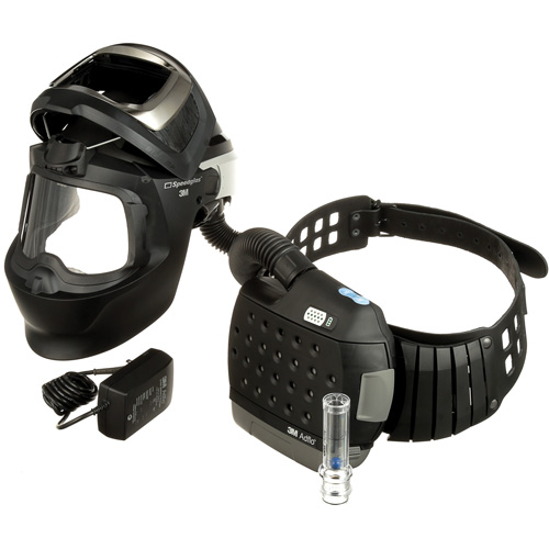Adflo Powered Air Purifying Respirator, Welding Helmet, Lithium-Ion Battery Ontario Packaging