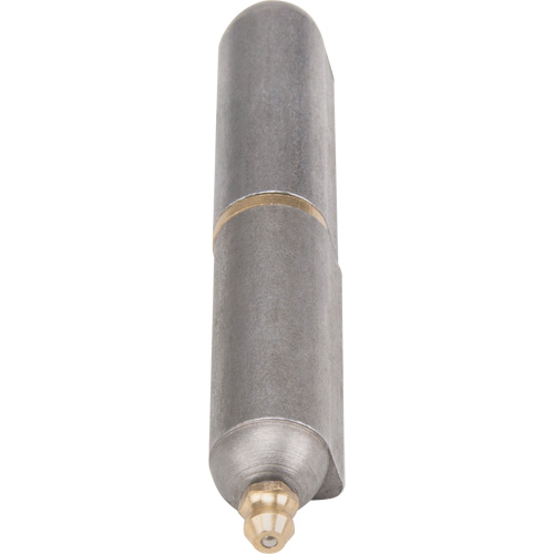Weld-On Hinge, 0.63" Dia. x 3.937" L, Mild Steel w/Fixed Steel Pin Ontario Packaging