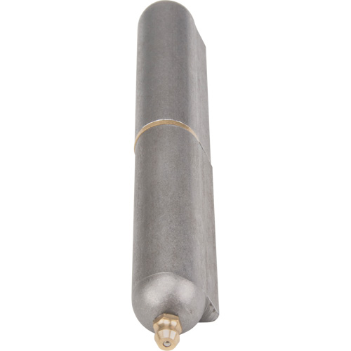 Weld-On Hinge, 0.787" Dia. x 5.906" L, Mild Steel w/Fixed Steel Pin Ontario Packaging