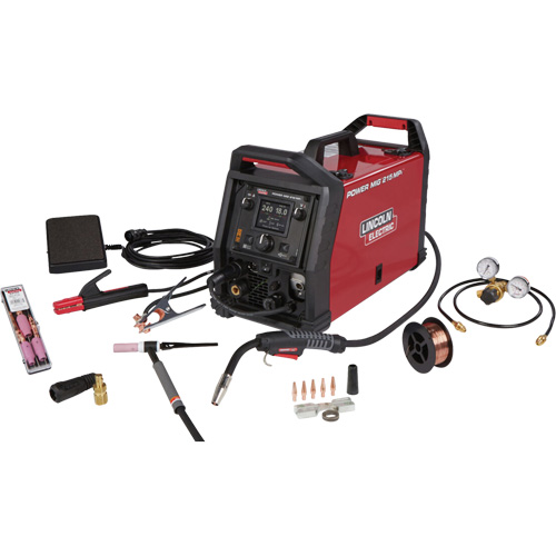 Soudeuse &agrave; proc&eacute;d&eacute; multiple POWER MIG 215 MPi TIG One-Pak, 120 V/230 V, 1 Ph, 60 Hz Ontario Packaging