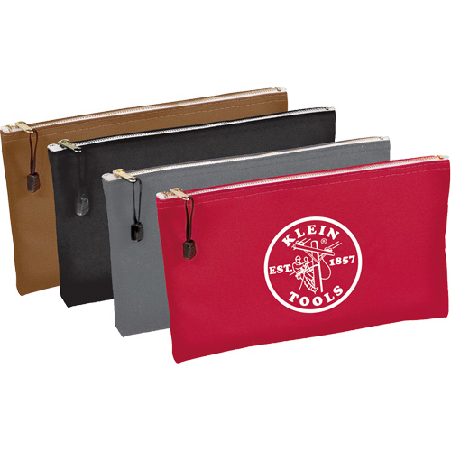 Poches &agrave; fermeture &agrave; glissi&egrave;re pour outils, paquet de 4, Porte-outil, Toile, 1 Poches Ontario Packaging
