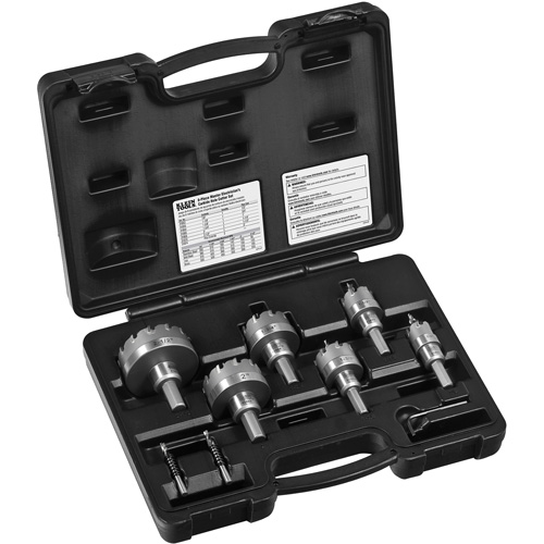 Ensemble de coupe-trous pour maître &eacute;lectricien, 8 morcea Ontario Packaging