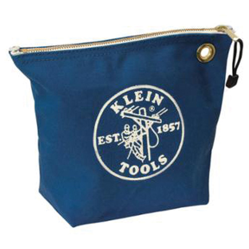 Pochette &agrave; outils &agrave; fermeture &eacute;clair, Toile, 1 pochettes, Bleu Ontario Packaging