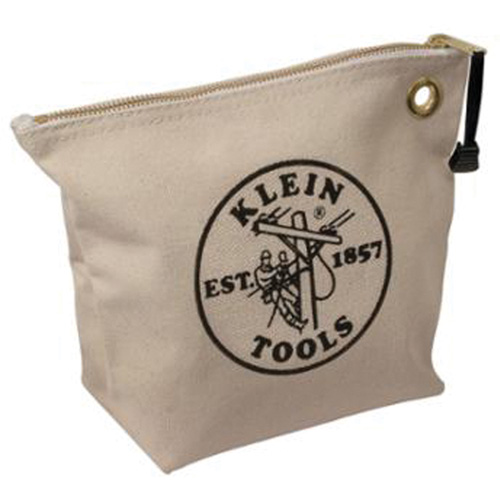Pochette &agrave; outils &agrave; fermeture &eacute;clair, Toile, 1 pochettes, Naturel Ontario Packaging