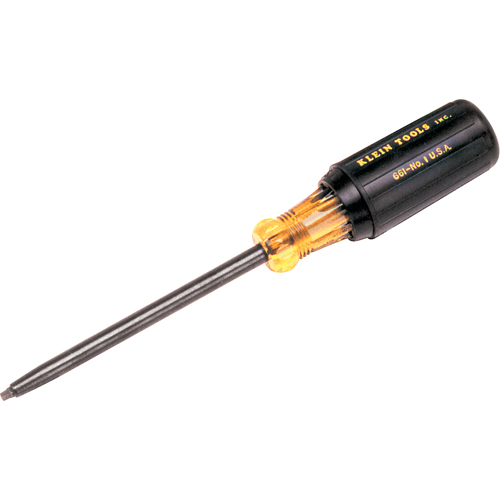 Tournevis carr&eacute; &agrave; empreinte r&eacute;duite, Tige de #1, Ronde, 7-3/4" lo, Prise en Coussin&eacute;e Ontario Packaging