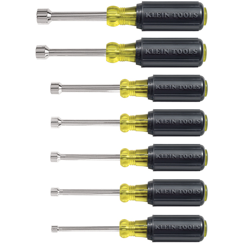 Cushion-Grip Nut Driver Set with 3" Shafts, 7, Non Magnetic, Imperial Ontario Packaging