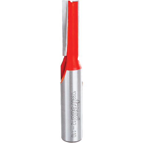 Router Bit - Double Flute Straight Bit, 3/8" Dia., 1" H, 2-7/8" L Ontario Packaging