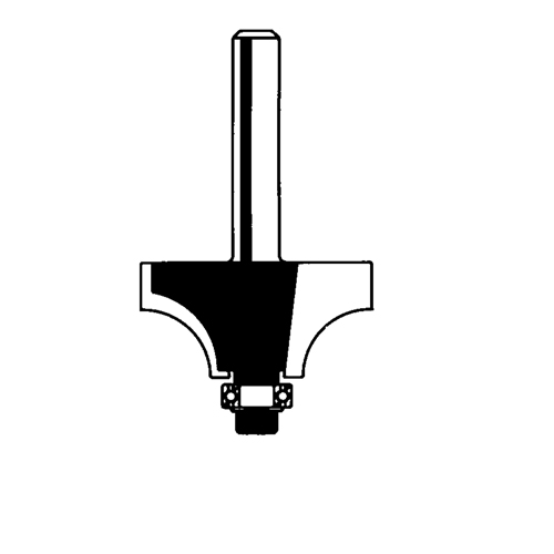 Fraise &agrave; baguette, 5/8" dia., 1/4" tige Ontario Packaging