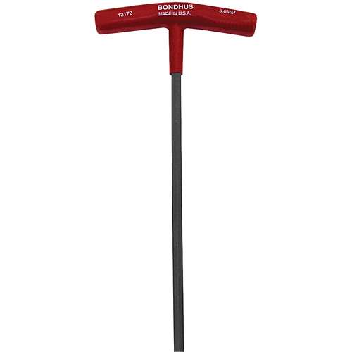 Individual Hex Keys - Metric, Hex End, 3 mm x 7.7" L, T Handle Ontario Packaging