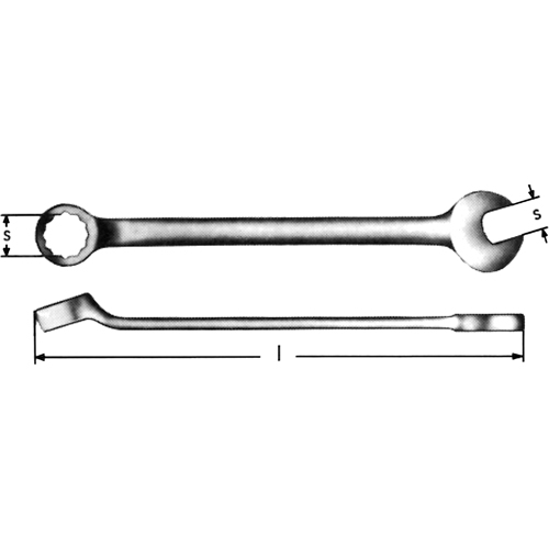 Combination Wrenches, 3/8", 6-5/16" Length Ontario Packaging