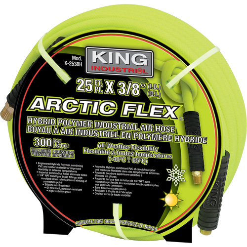 25' Hybrid Polymer Industrial Air Hose Ontario Packaging