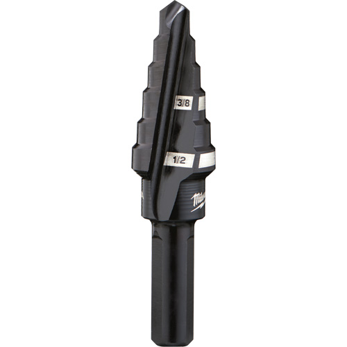 Foret &eacute;tag&eacute; no 6, 3/8" - 1/2", Incr&eacute;ments de 1/16", Acier rapide Ontario Packaging