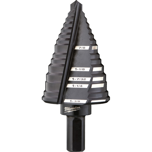 Foret &eacute;tag&eacute; no 12, 7/8" - 1-3/8", Acier rapide Ontario Packaging