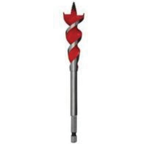 Speed Feed Wood Bit, 1/2", 6-1/2" Length, 1/4" Hex Shank Ontario Packaging