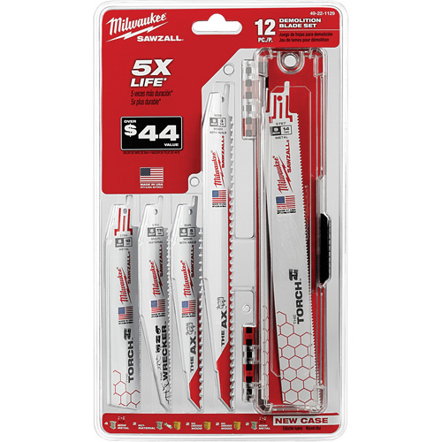 Sawzall&reg; Demolition Blade Set Ontario Packaging