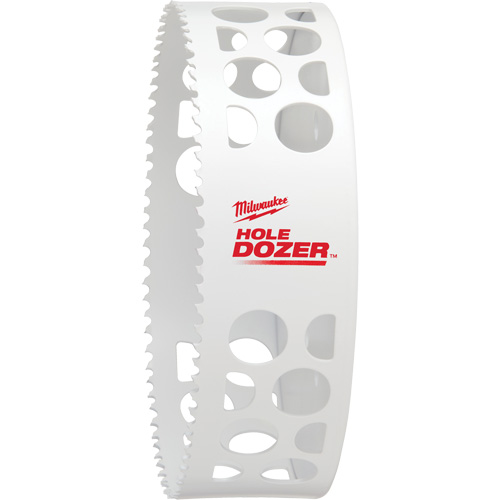 Scie-cloche Hole Dozer, 6", Profondeur de la coupe 1-5/8", Bim&eacute;tal Ontario Packaging