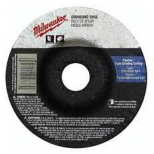 Meule, 4-1/2" x 1/4", Arbre 7/8", Zirconium, Type 27 Ontario Packaging