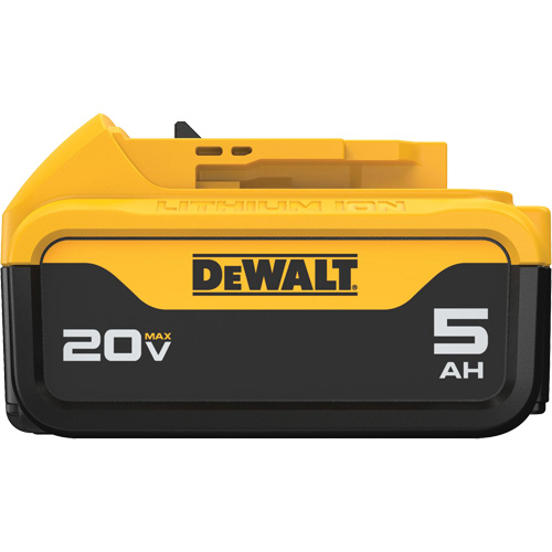 Max XR&reg; Premium Battery Pack, Lithium-Ion, 20 V, 5 A Ontario Packaging